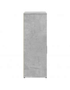 Credenza Grigio Cemento 60x30x84 cm in Legno Multistrato