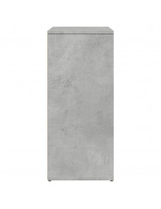 Credenza Grigio Cemento 60x31x70 cm in Legno Multistrato