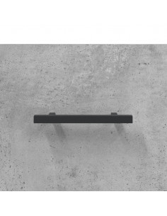 Credenza Grigio Cemento 69,5x34x180 cm in Legno Multistrato