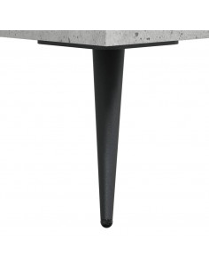 Credenza Grigio Cemento 69,5x34x90 cm in Legno Multistrato