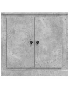 Credenza Grigio Cemento 70x35,5x67,5 cm in Legno Multistrato