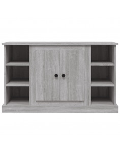 Credenza Grigio Sonoma 100x35,5x60 cm in Legno Multistrato