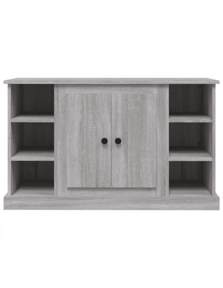 Credenza Grigio Sonoma 100x35,5x60 cm in Legno Multistrato
