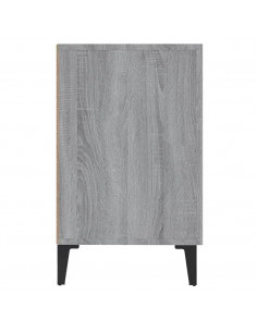 Credenza Grigio Sonoma 100x36x60 cm in Legno Multistrato