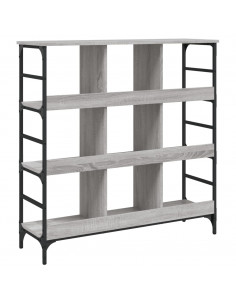 Credenza Grigio Sonoma 102x32x103,5 cm in Legno Multistrato