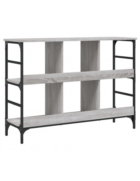 Credenza Grigio Sonoma 102x32x73,5 cm in Legno Multistrato