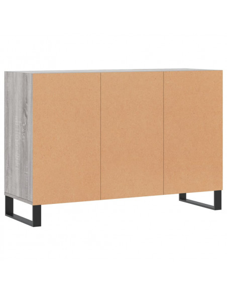 Credenza Grigio Sonoma 103,5x35x70 cm in Legno Ingegnerizzato