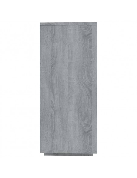 Credenza Grigio Sonoma 120x30x75 cm in Truciolato