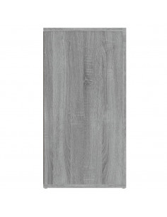 Credenza Grigio Sonoma 120x36x69 cm in Legno Multistrato