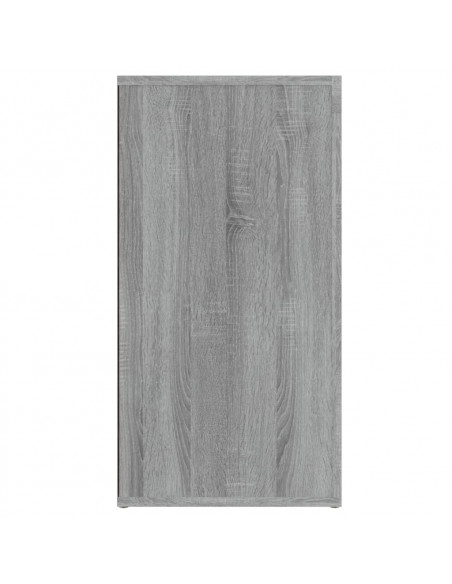 Credenza Grigio Sonoma 120x36x69 cm in Legno Multistrato
