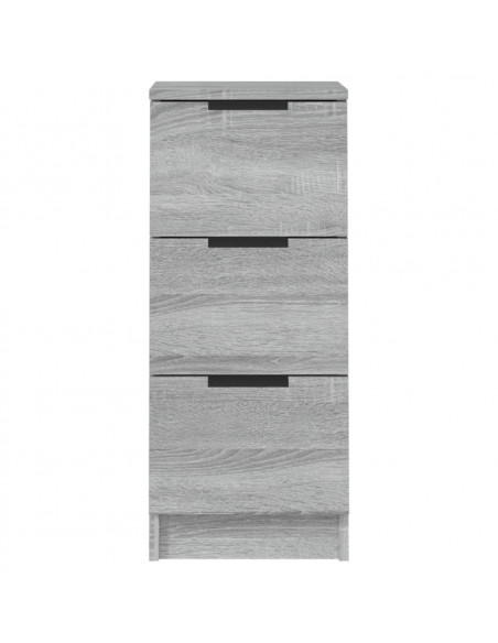 Credenza Grigio Sonoma 30x30x70 cm in Legno Multistrato