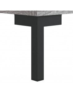 Credenza Grigio Sonoma 34,5x34x180 cm in Legno Multistrato