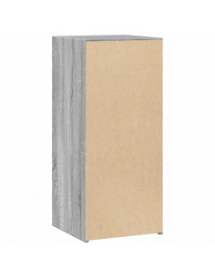 Credenza Grigio Sonoma 40x41x93 cm in Legno Multistrato