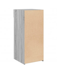 Credenza Grigio Sonoma 40x42,5x93 cm in Legno Multistrato