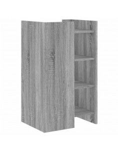 Credenza Grigio Sonoma 45x35x75 cm in Legno Multistrato