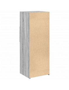 Credenza Grigio Sonoma 45x42,5x124 cm in Legno Multistrato