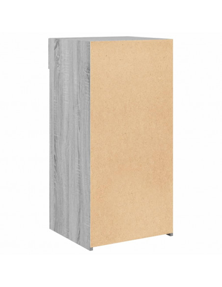 Credenza Grigio Sonoma 45x42,5x93 cm in Legno Multistrato