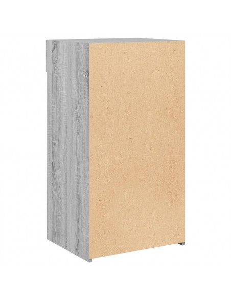 Credenza Grigio Sonoma 50x42,5x93 cm in Legno Multistrato