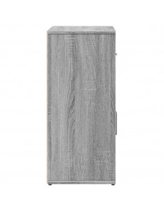 Credenza Grigio Sonoma 60x31x70cm in Legno Multistrato