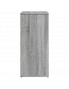 Credenza Grigio Sonoma 60x31x70cm in Legno Multistrato