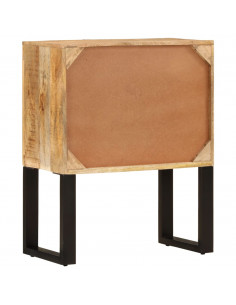 Credenza 60x30x76 cm in Legno Massello di Mango 2