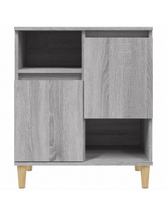 Credenza Grigio Sonoma 60x35x70 cm in Legno Multistrato