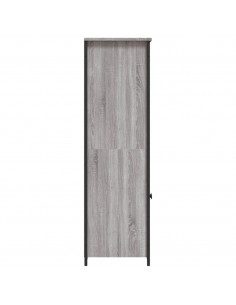 Credenza Grigio Sonoma 62x36x121,5 cm in Legno Multistrato
