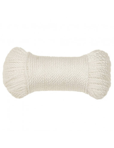 Corda da Lavoro Bianca 8 mm 250 m in Polipropilene