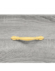 Credenza Grigio Sonoma 69,5x34x180 cm in Legno Multistrato