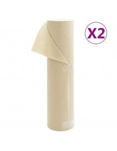 Copertura per Piante 2 Rotoli 70 g/m² 50x1,6 m 2