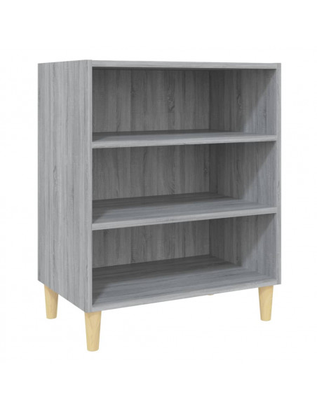 Credenza Grigio Sonoma 57x35x70 cm in Truciolato
