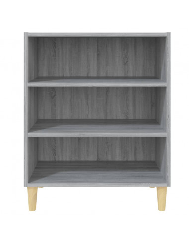 Credenza Grigio Sonoma 57x35x70 cm in Truciolato