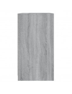 Credenza Grigio Sonoma 70x40,5x75 cm in Truciolato