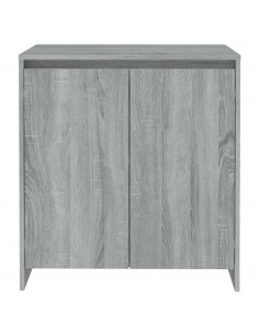 Credenza Grigio Sonoma 70x41x75 cm in Legno Multistrato