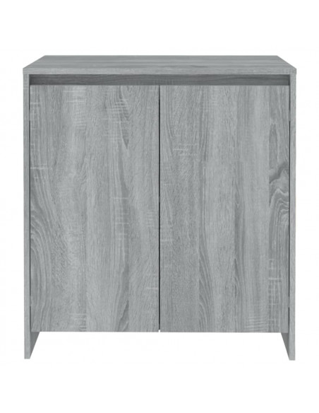 Credenza Grigio Sonoma 70x41x75 cm in Legno Multistrato