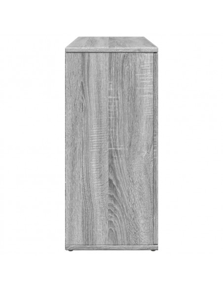 Credenza Grigio Sonoma 90,5x29,5x65 cm in Truciolato