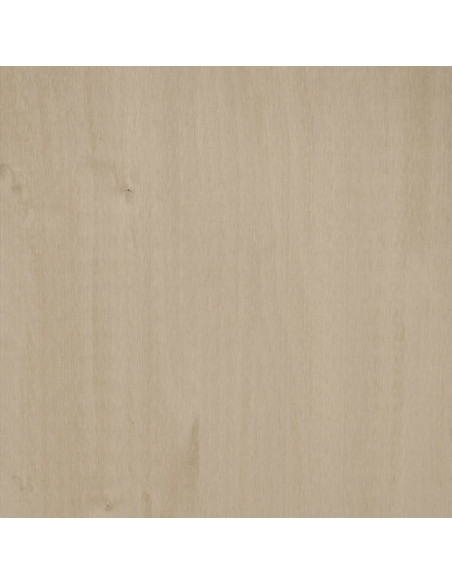 Credenza HAMAR Miele 85x35x80 cm in Legno Massello di Pino
