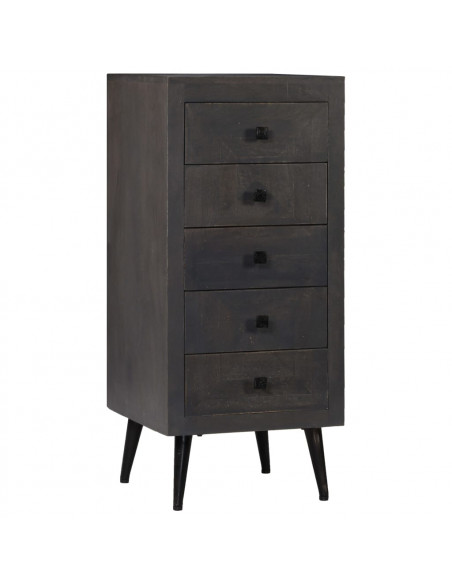 Credenza in Legno Massello di Mango 40x40x91 cm