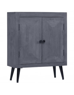 Credenza in Legno Massello di Mango 60x30x76 cm