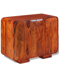 Credenza in Legno Massello di Sheesham 75x35x60 cm