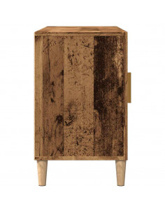 Credenza Legno Antico 100x36x60 cm in Legno Multistrato