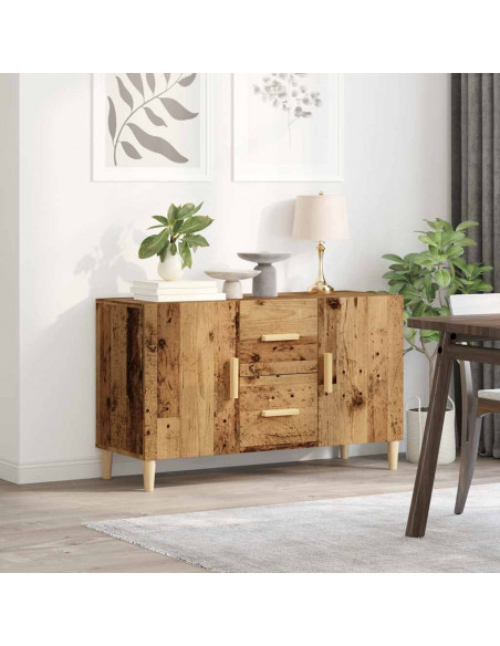Credenza Legno Antico 100x36x60 cm in Legno Multistrato