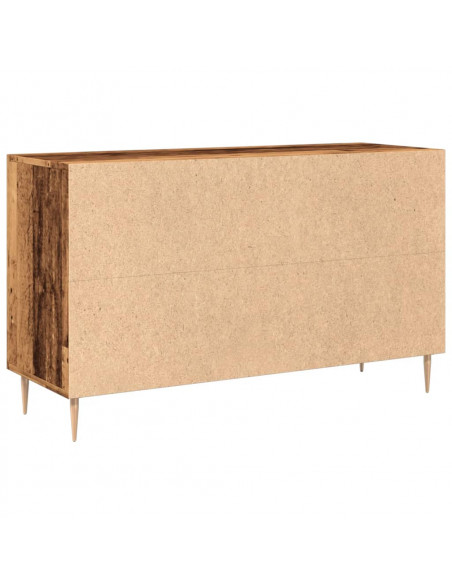 Credenza Legno Antico 100x36x60 cm in Legno Multistrato