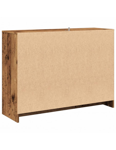 Credenza Legno Antico 102x35x55 cm in Truciolato
