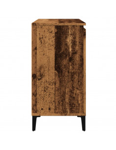 Credenza Legno Antico 102x35x70 cm in Legno Multistrato