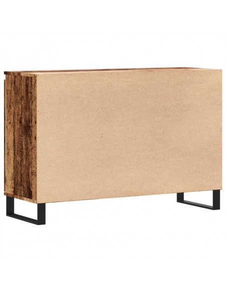 Credenza Legno Antico 104x35x70 cm in Legno Multistrato