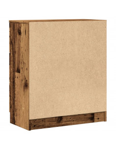 Credenza Legno Antico 60x30x70 cm in Truciolato