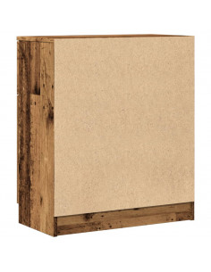 Credenza Legno Antico 60x30x70 cm in Truciolato