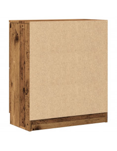 Credenza Legno Antico 60x30x70 cm in Truciolato