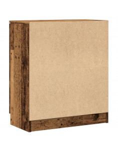 Credenza Legno Antico 60x30x70 cm in Truciolato